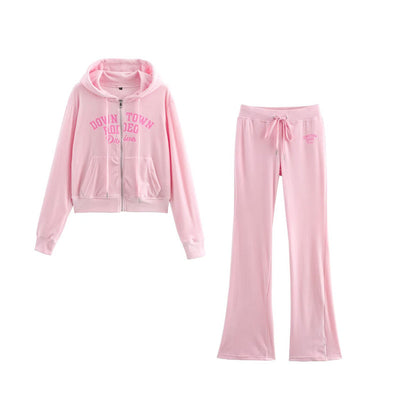 VELOUR TRACKSUIT Set